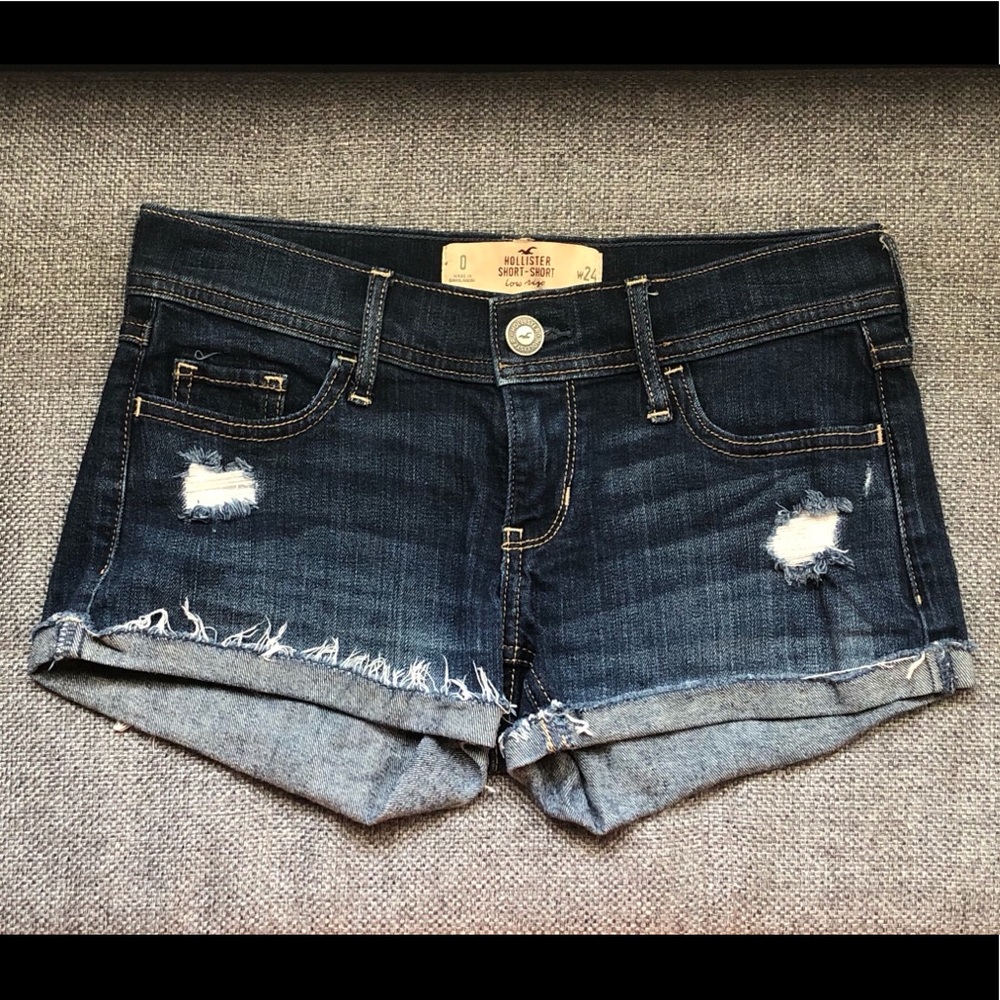 Size 0 Hollister short-short low rise